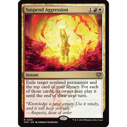 Suspend Aggression (SOS-236) - Secrets of Strixhaven