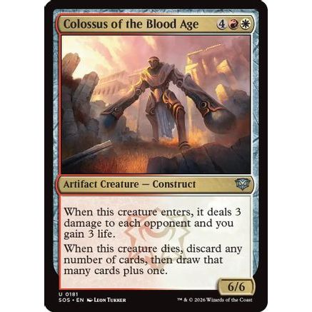 Colossus of the Blood Age (SOS-181) - Secrets of Strixhaven