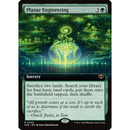 Planar Engineering (Extended Art) (SOS-340) - Secrets of Strixhaven