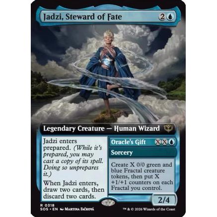 Jadzi, Steward of Fate (Extended Art) (SOS-318) - Secrets of Strixhaven
