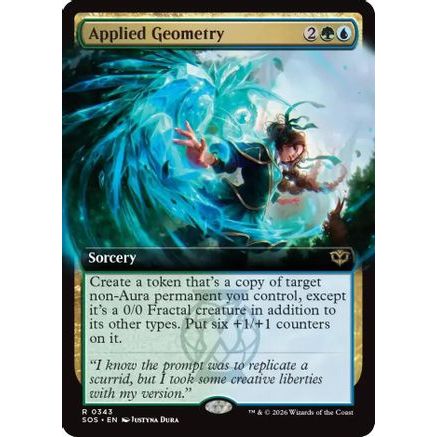 Applied Geometry (Extended Art) (SOS-343) - Secrets of Strixhaven