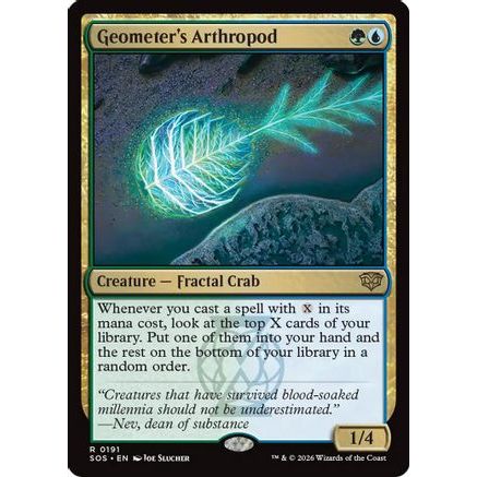 Geometer's Arthropod (SOS-191) - Secrets of Strixhaven