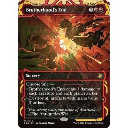 Brotherhood's End (SOA-039) - Secrets of Strixhaven: Mystical Archive Foil