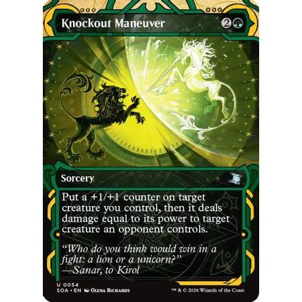 Knockout Maneuver (SOA-054) - Secrets of Strixhaven: Mystical Archive