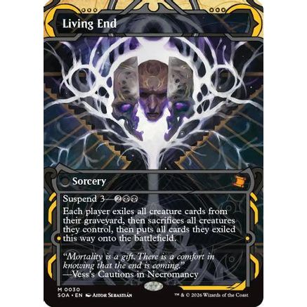 Living End (SOA-030) - Secrets of Strixhaven: Mystical Archive Foil