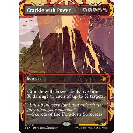 Crackle with Power (SOA-042) - Secrets of Strixhaven: Mystical Archive Foil