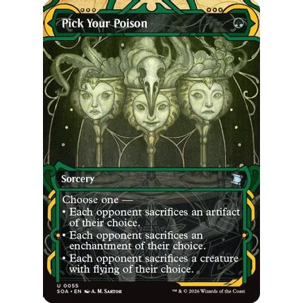 Pick Your Poison (SOA-055) - Secrets of Strixhaven: Mystical Archive Foil