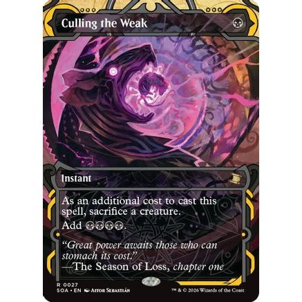Culling the Weak (SOA-027) - Secrets of Strixhaven: Mystical Archive