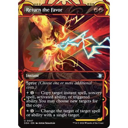 Return the Favor (SOA-047) - Secrets of Strixhaven: Mystical Archive