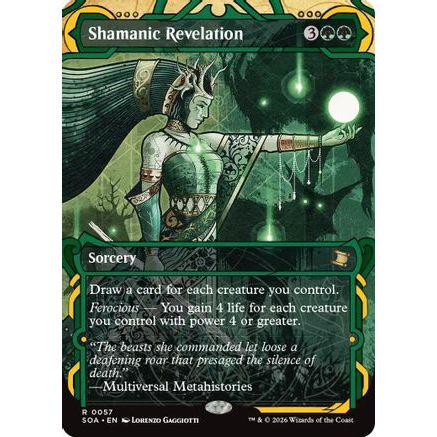 Shamanic Revelation (SOA-057) - Secrets of Strixhaven: Mystical Archive Foil