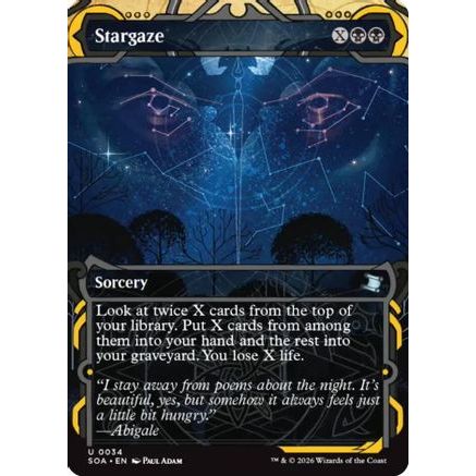 Stargaze (SOA-034) - Secrets of Strixhaven: Mystical Archive Foil