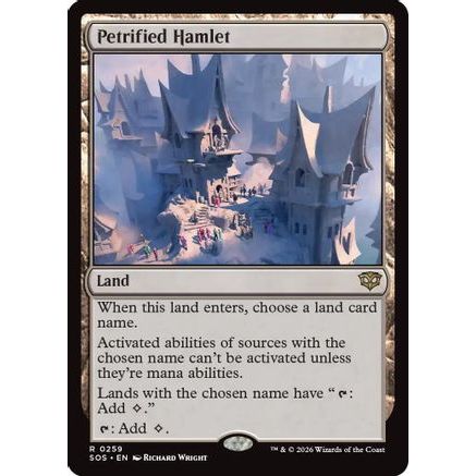 Petrified Hamlet (SOS-259) - Secrets of Strixhaven