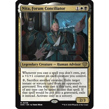 Nita, Forum Conciliator (SOS-206) - Secrets of Strixhaven Foil