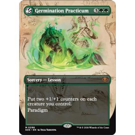 Germination Practicum (Borderless) (SOS-296) - Secrets of Strixhaven Foil