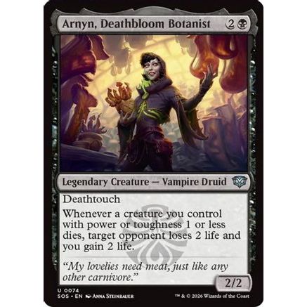 Arnyn, Deathbloom Botanist (SOS-074) - Secrets of Strixhaven