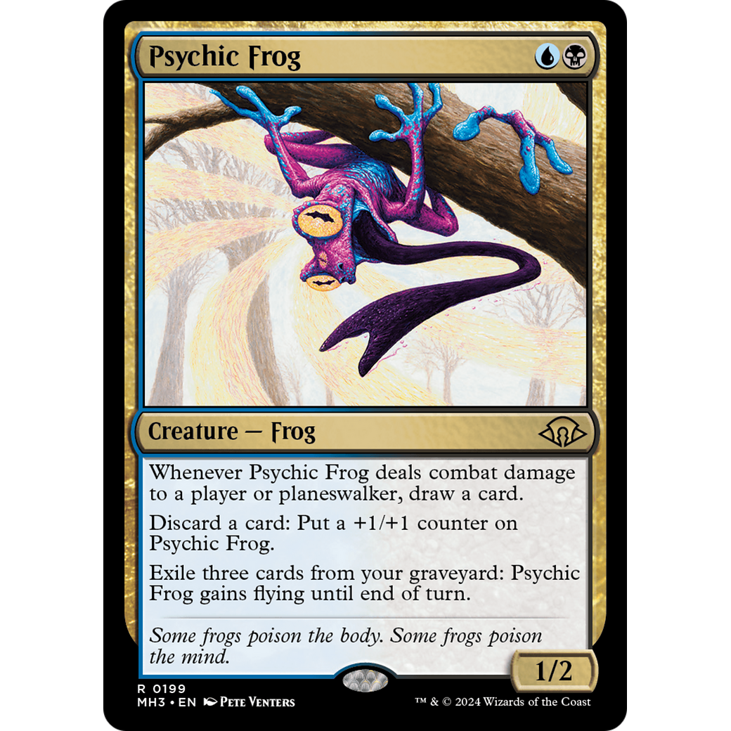 Psychic Frog (MH3-199) - Modern Horizons 3 Foil