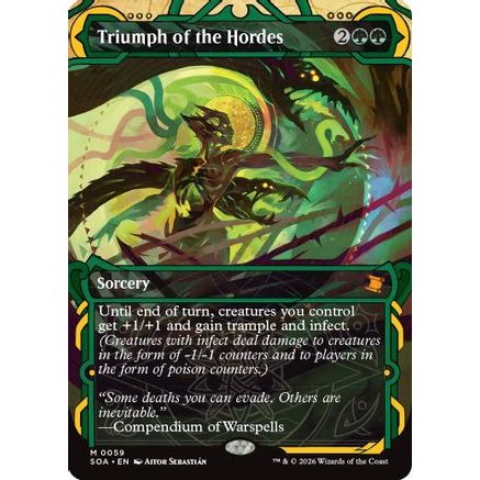 Triumph of the Hordes (SOA-059) - Secrets of Strixhaven: Mystical Archive