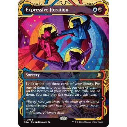 Expressive Iteration (SOA-064) - Secrets of Strixhaven: Mystical Archive