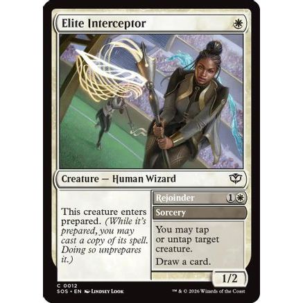 Elite Interceptor (SOS-012) - Secrets of Strixhaven