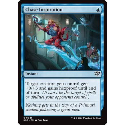 Chase Inspiration (SOS-041) - Secrets of Strixhaven Foil