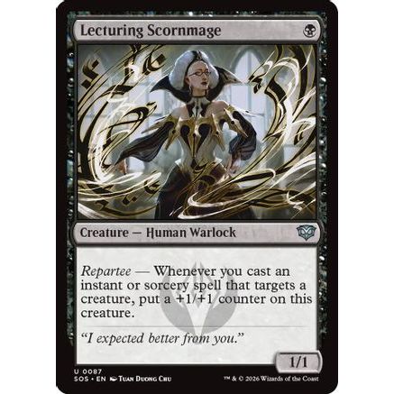 Lecturing Scornmage (SOS-087) - Secrets of Strixhaven