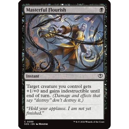Masterful Flourish (SOS-089) - Secrets of Strixhaven