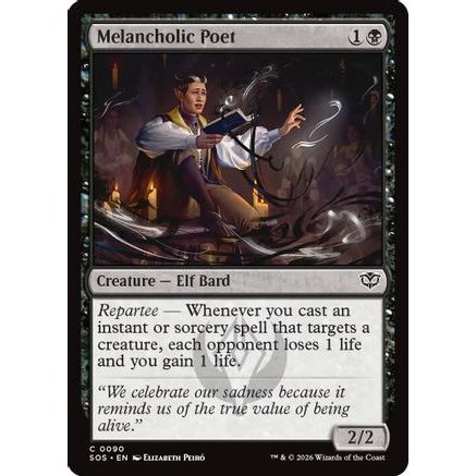 Melancholic Poet (SOS-090) - Secrets of Strixhaven