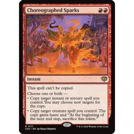 Choreographed Sparks (SOS-111) - Secrets of Strixhaven
