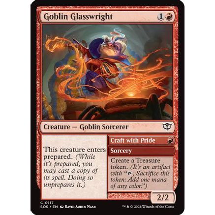 Goblin Glasswright (SOS-117) - Secrets of Strixhaven Foil