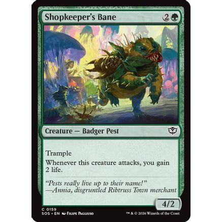 Shopkeeper's Bane (SOS-159) - Secrets of Strixhaven Foil