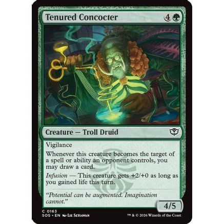 Tenured Concocter (SOS-163) - Secrets of Strixhaven