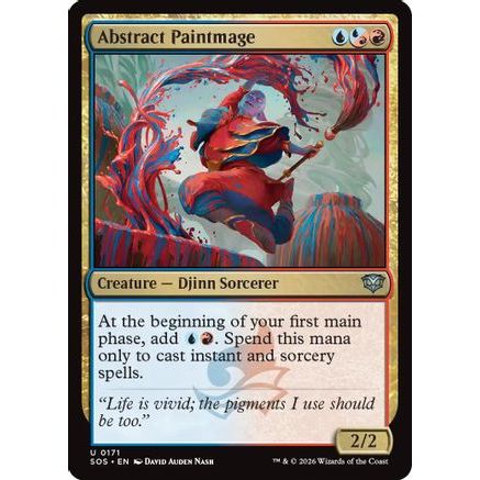 Abstract Paintmage (SOS-171) - Secrets of Strixhaven