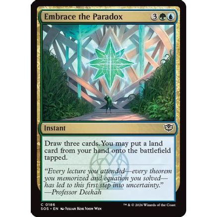 Embrace the Paradox (SOS-186) - Secrets of Strixhaven
