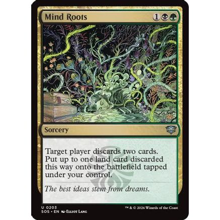 Mind Roots (SOS-203) - Secrets of Strixhaven Foil