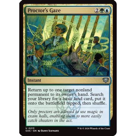 Proctor's Gaze (SOS-213) - Secrets of Strixhaven