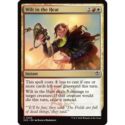 Wilt in the Heat (SOS-243) - Secrets of Strixhaven Foil