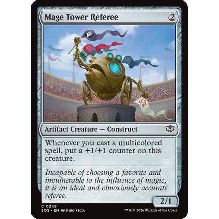 Mage Tower Referee (SOS-249) - Secrets of Strixhaven Foil