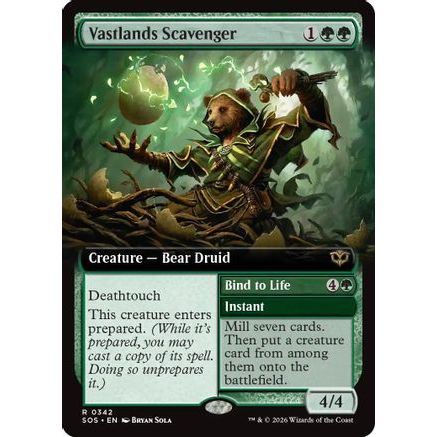Vastlands Scavenger (Extended Art) (SOS-342) - Secrets of Strixhaven
