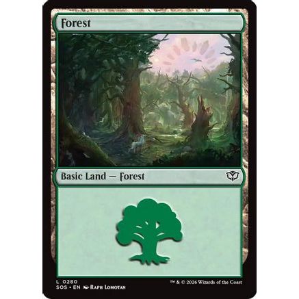 Forest (0280) (SOS-280) - Secrets of Strixhaven
