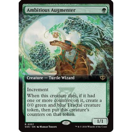 Ambitious Augmenter (Extended Art) (SOS-337) - Secrets of Strixhaven Foil