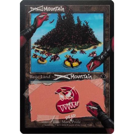 Mountain (7126) (SLD-7126) - Secret Lair Drop Series Foil