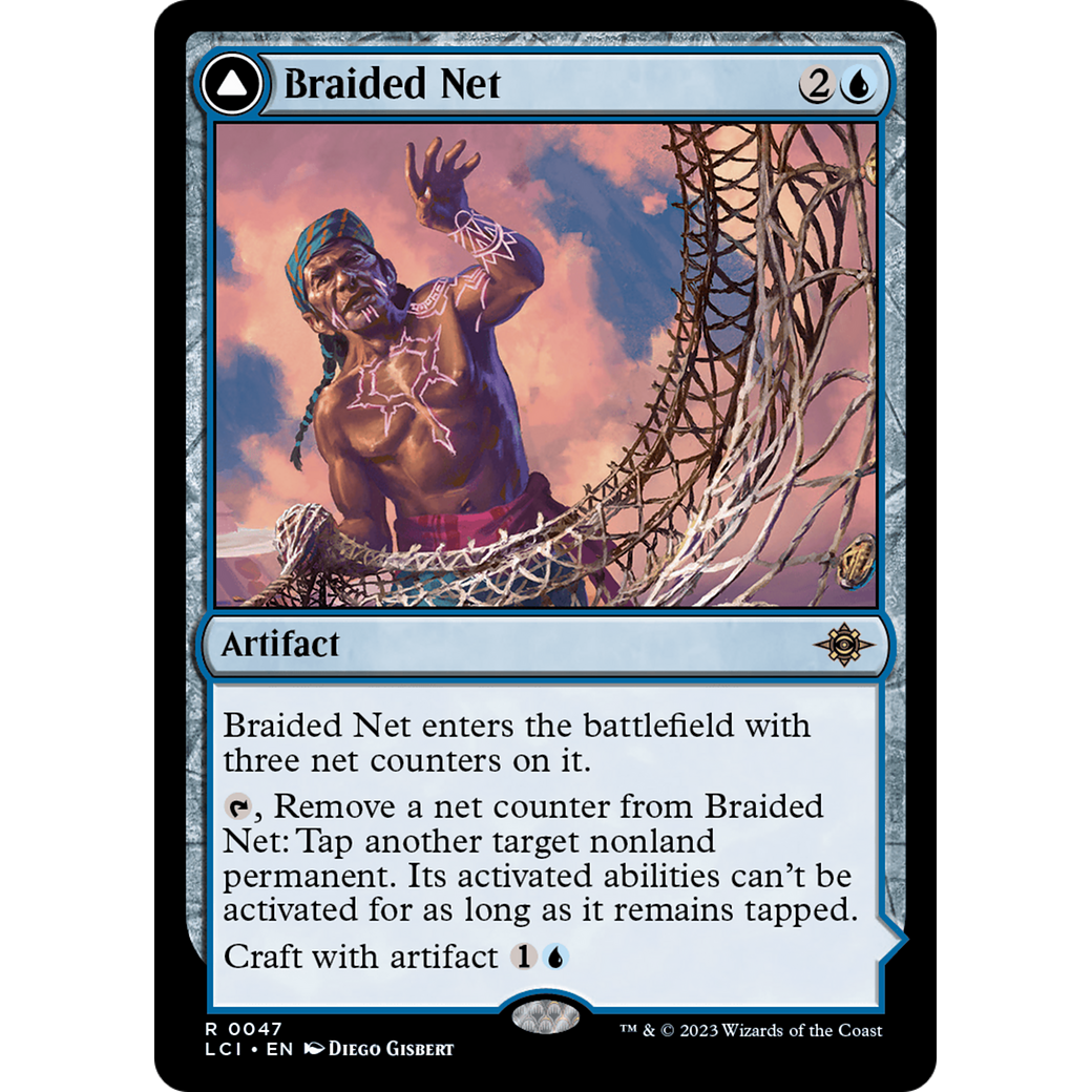 Braided Net // Braided Quipu (LCI-047) - The Lost Caverns of Ixalan