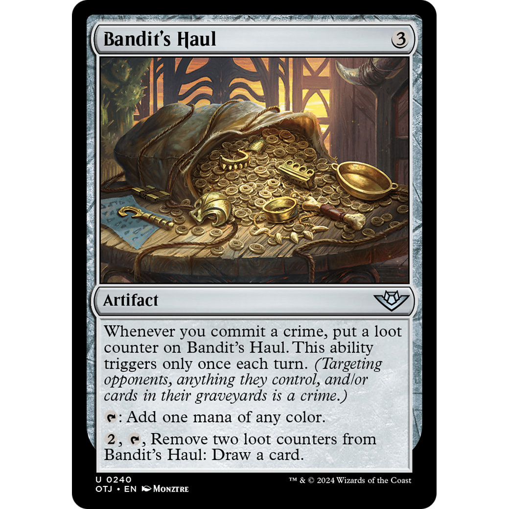 Bandit's Haul (OTJ-240) - Outlaws of Thunder Junction Foil