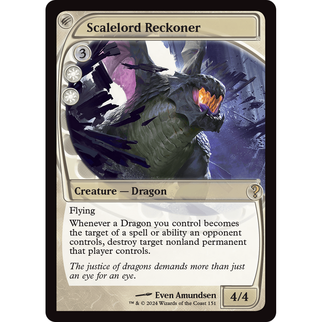 Scalelord Reckoner (Future Sight) (MB2-151) - Mystery Booster 2 Foil