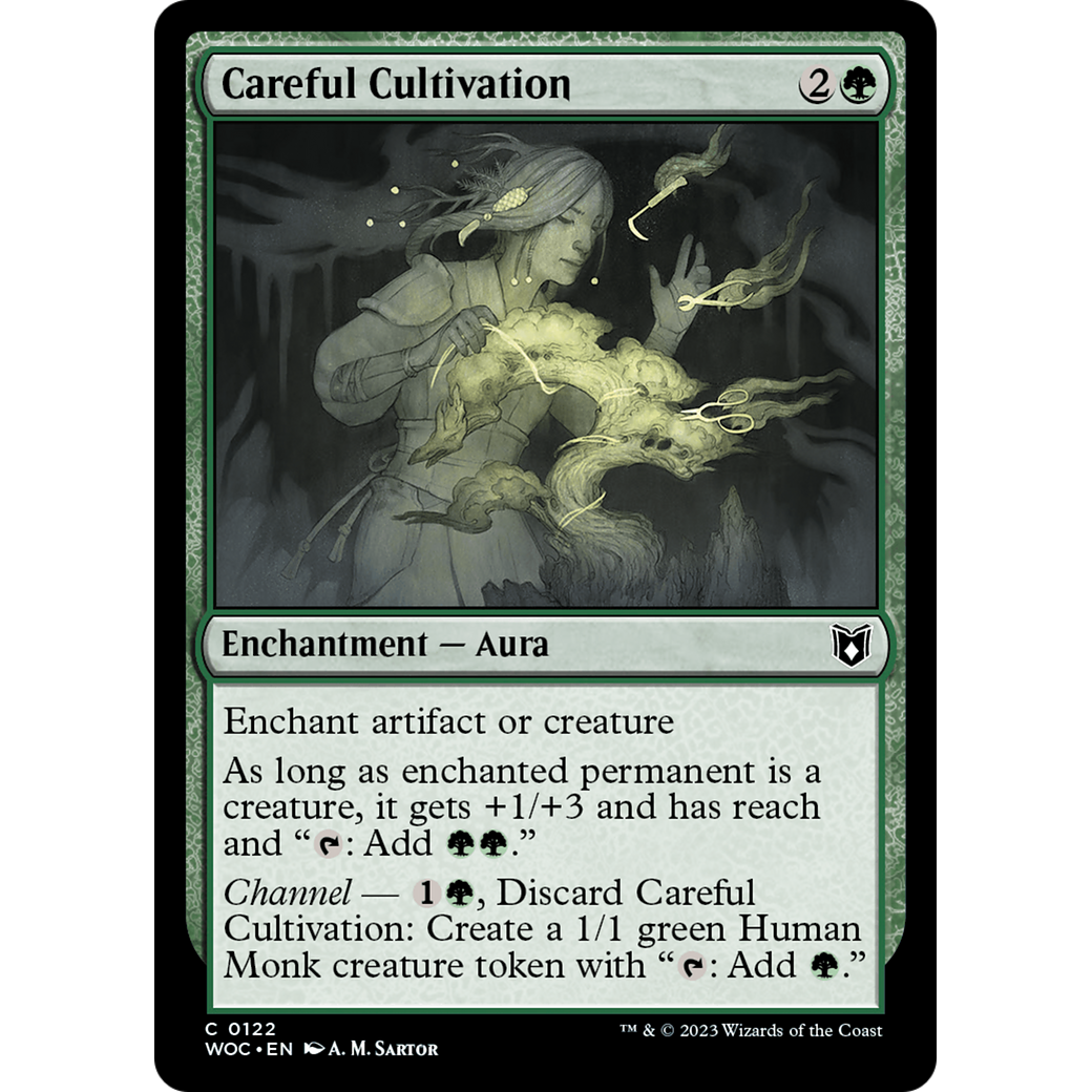 Careful Cultivation (WOC-122) - Wilds of Eldraine Commander