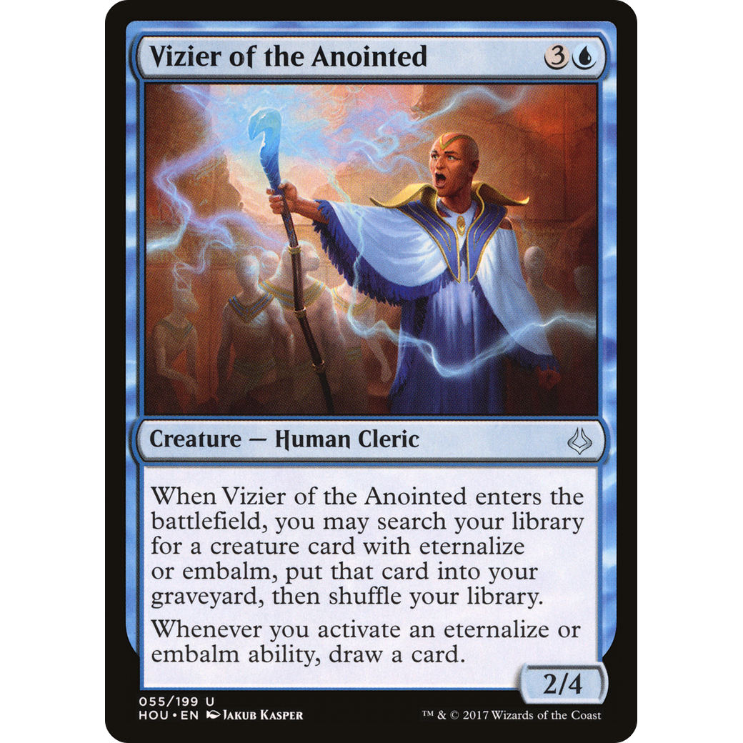Vizier of the Anointed (HOU-055) - Hour of Devastation Foil