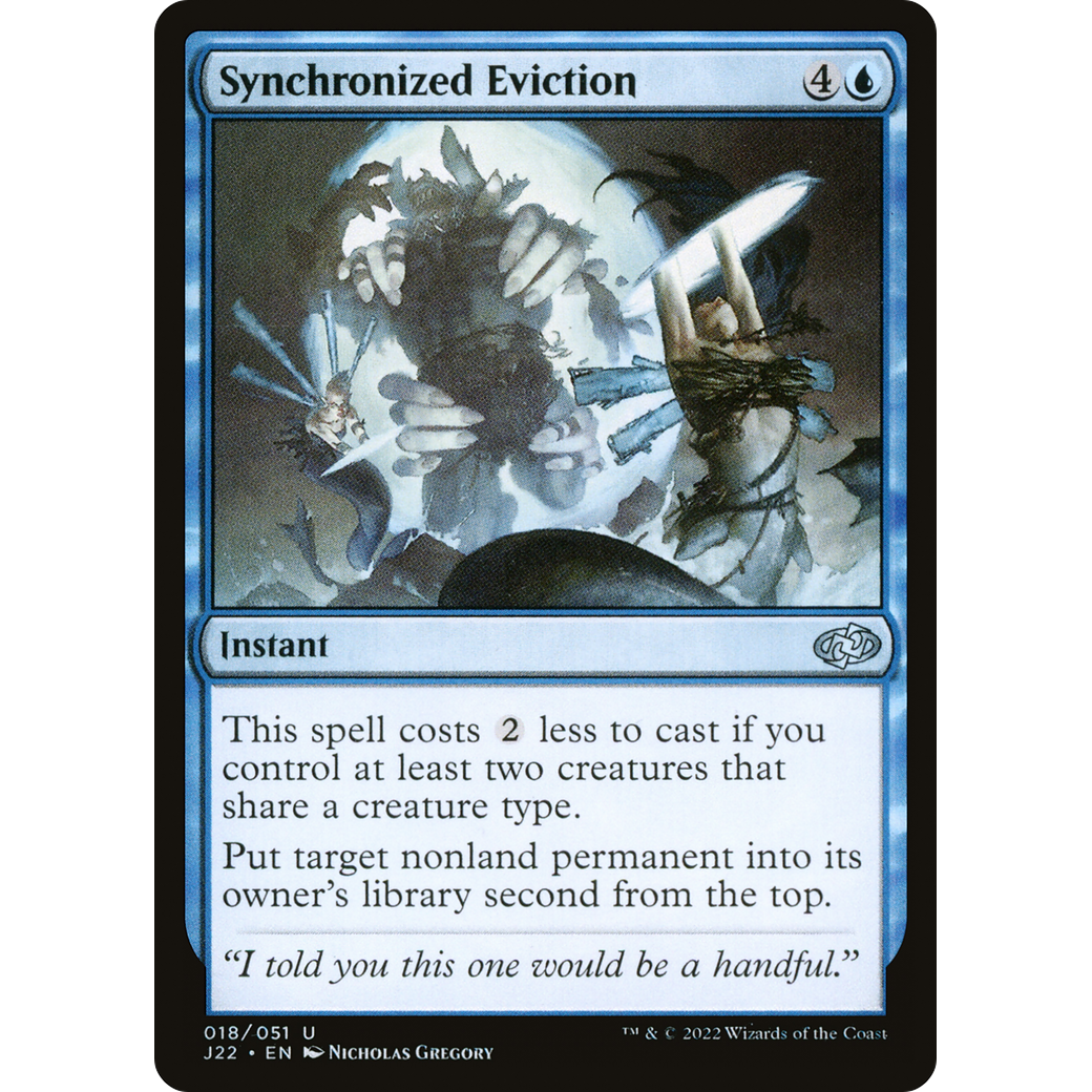 Synchronized Eviction (J22-018) - Jumpstart 2022