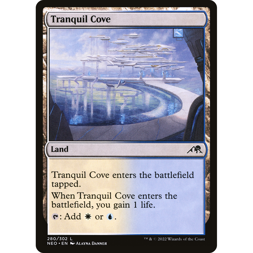 Tranquil Cove (NEO-280) - Kamigawa: Neon Dynasty