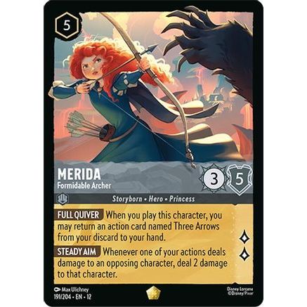 Merida - Formidable Archer (191/204) - Wilds Unknown