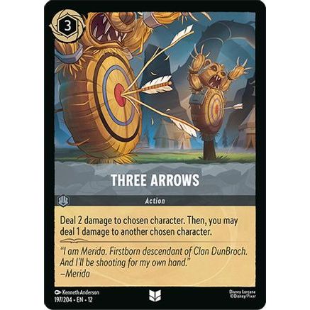 Three Arrows (197/204) - Wilds Unknown